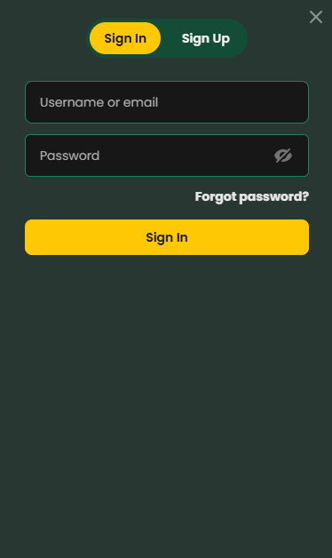 21 Casino Login